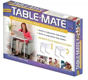 Table-Mate Adjustable Table (White)
